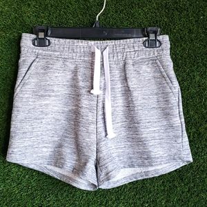 Gray sweat shorts